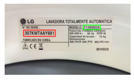 lavadora seria